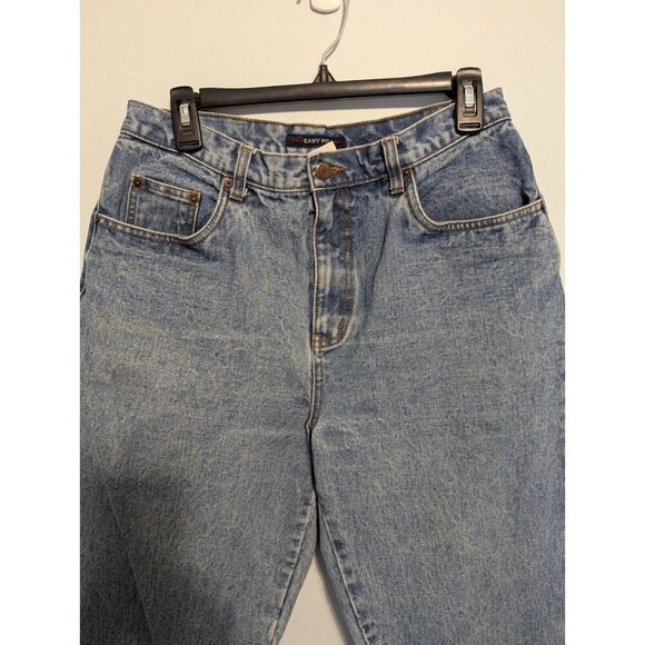 Vintage 90s Jeans Bill Blass High Rise Womens 12 High Waisted Tapered Cotton - Picture 6 of 6